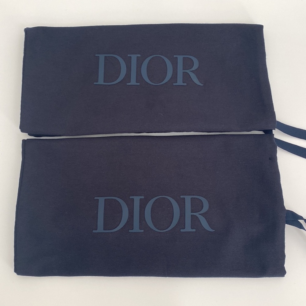 Dior White Oblique Canvas B23 Low-Top Sneaker Size 16 - Picture 12 of 12